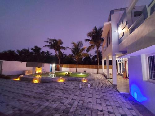 Villa De Aqua ECR 1 with Private Pool and Beach Escape in Kuvattur