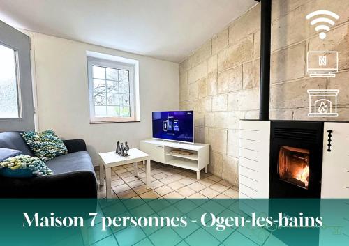 Charmante maison 7 personnes à Ogeu-Les-Bains (Charmante maison 7 personnes a Ogeu-Les-Bains) in Oloron-Herrere