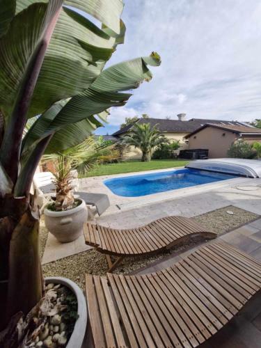 Dr Becsey Luxury Apartman -privát medence ,jakuzzi,szauna - Pension de famille - Békéscsaba