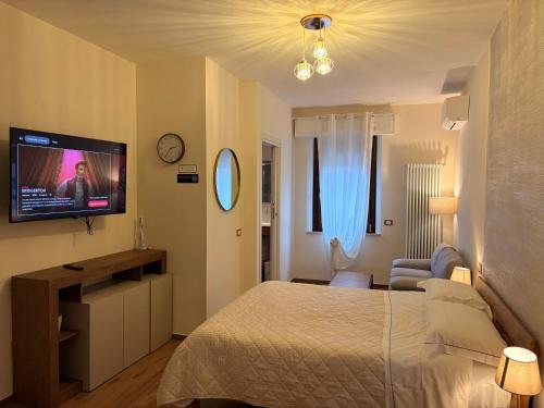 sala de TV, Monte Boutique ROOMS in Montepulciano