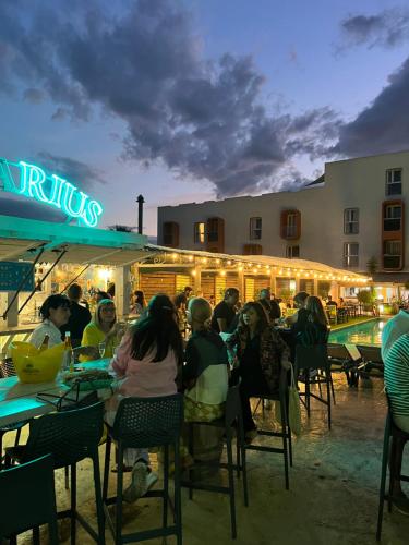 Étterem, Hotel Aquarius in Canet-en-Roussillon