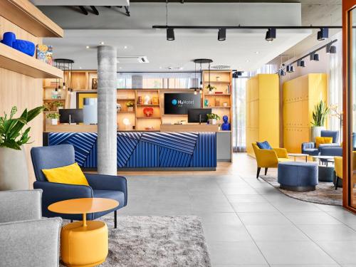 大堂, H2 Hotel Erfurt in 老城