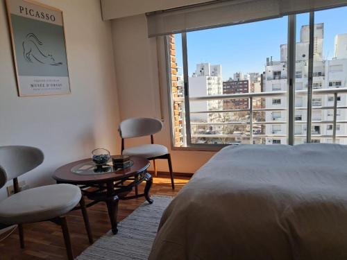 Monoambiente céntrico en Pocitos cómodo y moderno