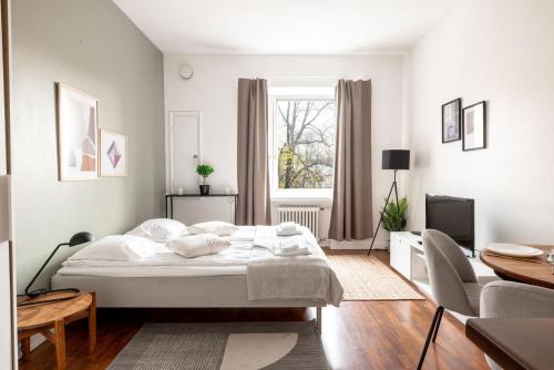 2ndhomes Bright Compact Studio in Ullanlinna, Helsinki