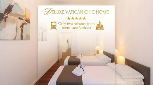 Deluxe Vatican Chic Home - 2min Vatican & Metro 2min - AC, Wifi