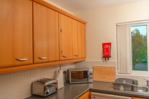 ห้องครัว, Warrington Suites by Relax Stays in วาร์ริ่งตัน
