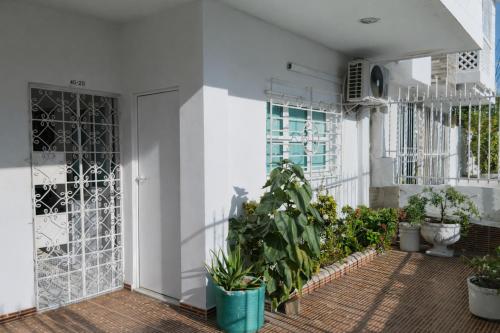 Exterior view, Maos flats-Habitacion comfort in El Bosque