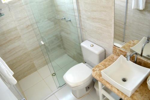 Bathroom, Hospedaria Canto do Morro in Bombinhas