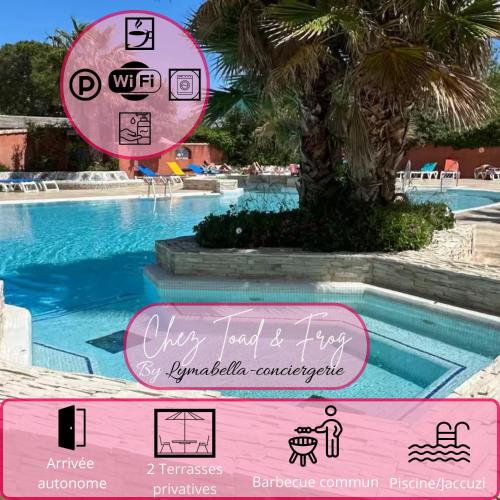 toad&Frog, le spot fun d'agde en bord de mer – khách sạn tại Agde