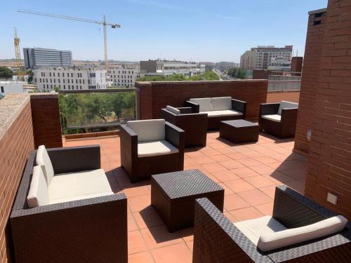 Balcony/terrace, Residencia Universitaria RUDMA LOS BERMEJALES in Seville