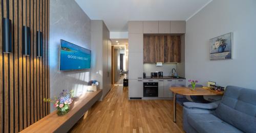 Premium Design, Renovated 2024 Free parking, Riga (Foto 4)