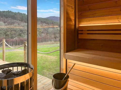 Sauna, Achandoilach House in Ardaneaskan