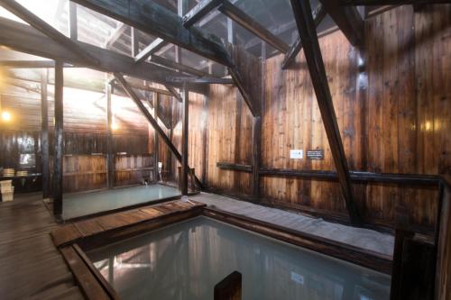Hot spring bath, YACHI ONSEN in Towada
