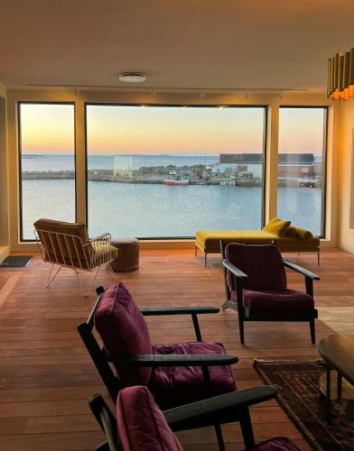 Viesnīcas āriene, Top-Floor Flat By The Harbour In Åkrehamn (Top-Floor Flat By The Harbour In Akrehamn) in Åkrehamn
