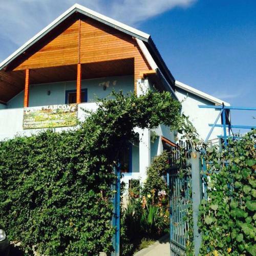 A szálláshely kívülről, Casa Marcone in Partizani