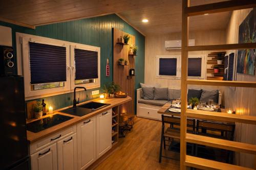 廚房, KE-Tiny Siedlung Haus Charlie in 厄倫巴赫