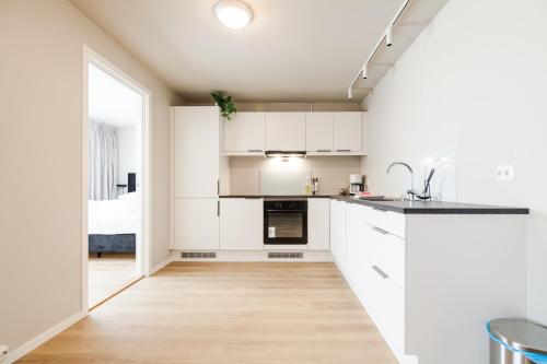 кухня, Lofoten Premium Suites in Лекнес
