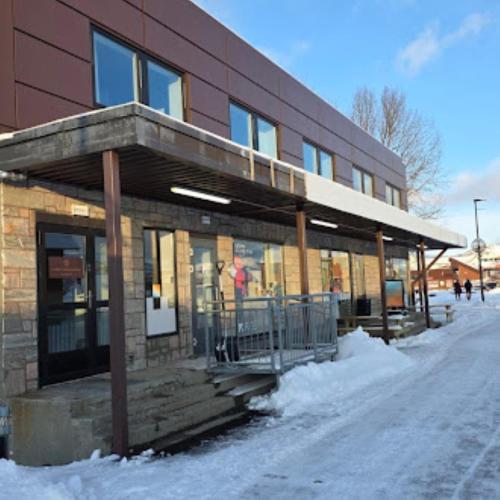 Фасада на хотела, Lofoten Premium Suites in Лекнес