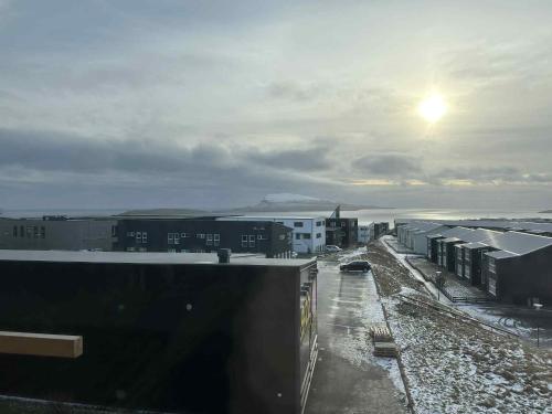 New Unique Luxury Apartment With Panorama Views in Hoyvík