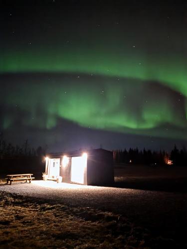 外部景觀, Sóltún -A cozy modern cabin in Klettaholt by the Golden Circle (Soltun -A cozy modern cabin in Klettaholt by the Golden Circle) in 雷克霍特