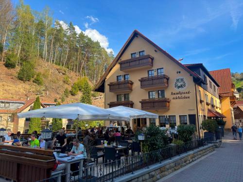Hotel Amselgrundschlößchen in Rathen, Deutschland