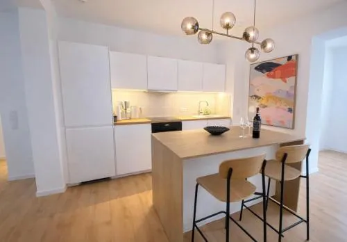 Design-Wohnung mit Sauna und Kamin - zu Fuß zum Strand in Kühlungsborn, Deutschland