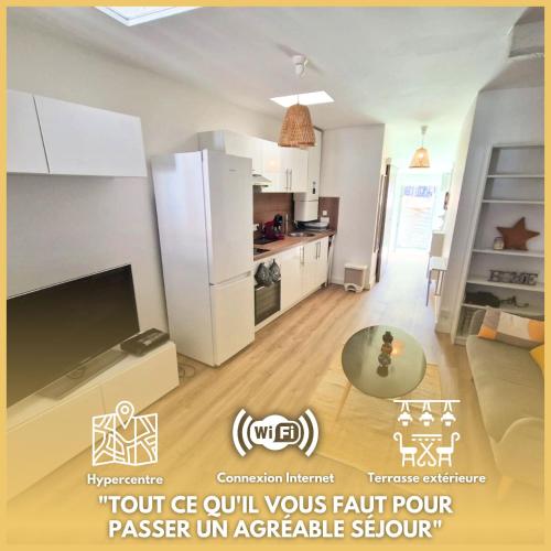 Le Nid Toulousain- T2 Cosy près de la gare Matabiau, Toulouse