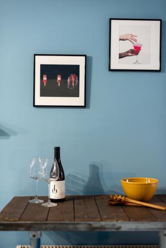 Létesítmények, Suite Privée, Bain, Kitchenette, en Champagne (Suite Privee, Bain, Kitchenette, en Champagne) in Orges