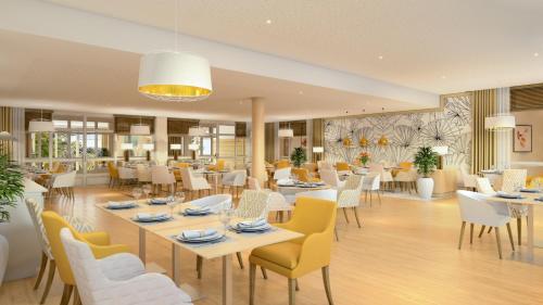 Ресторан, Zenao Appart'hôtels Plaisir (Zenao Appart'hotels Plaisir) in Плезір