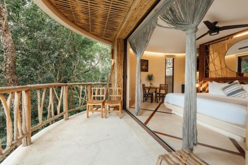 陽台/露台, Kan Hotel Tulum & Beach Clubs in 圖倫