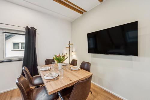 共用Lounge/電視區, Ludwigsfelde Comfort Stay - 3BR Apartment in 路德維希費爾德