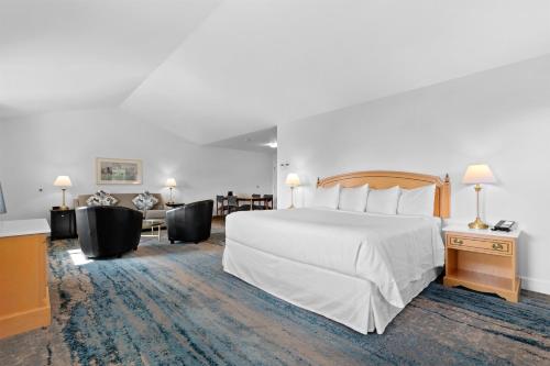 King Suite with Sofa Bed and Hot Tub - Balcony/Lake View/Non-Smoking