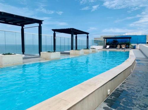 Salinas del Mar Oceanfront, Piscinas Resort, Vista al Mar