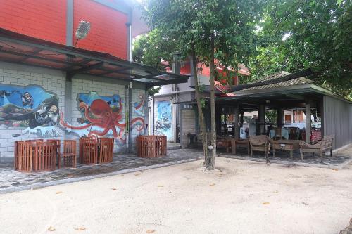 Dermaga Resort Pramuka in Kepulauan Seribu