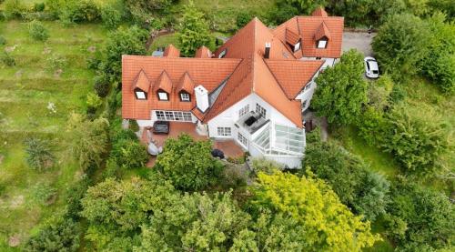 A szálláshely kívülről, Villa Frauenstein in Wiesenttal