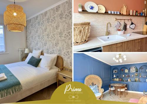 Appartement lumineux avec parking, centre Clermont-Ferrand