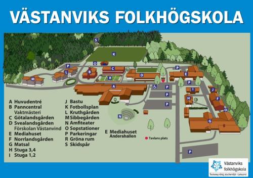 Viesnīcas āriene, Västanviks Gästhem & Konferens (Vastanviks Gasthem & Konferens) in Styrsjobo