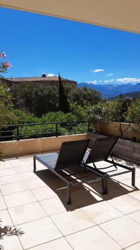Studio 4 personnes à Calvi, toutes commodités à pied