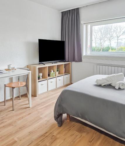 Studio rénové proche Nantes idéal séjour pro - Location saisonnière - Carquefou