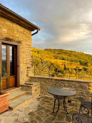 Viesnīcas āriene, Historic Farmhouse With Panoramic Pool in Monte Santa Maria Tiberina