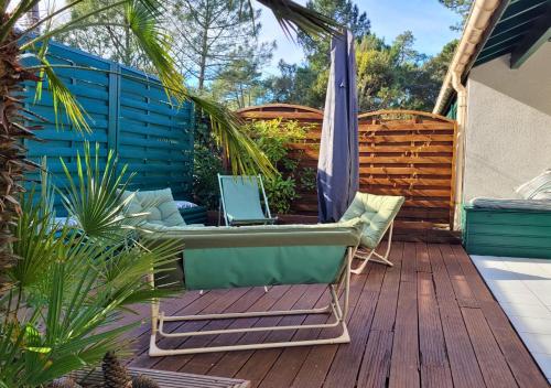 ESTIVALES 30- Maison mitoyenne pour 6 personnes