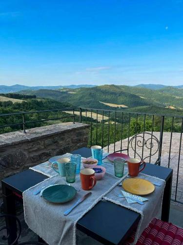 Viesnīcas āriene, Historic Farmhouse With Pool In Umbria in Monte Santa Maria Tiberina