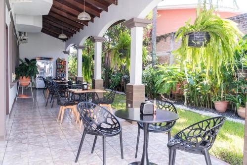 מסעדה, Hotel Boutique Nueva Valladolid in קומייגואה