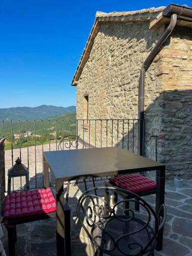 Viesnīcas āriene, Historic Farmhouse With Panoramic Pool in Monte Santa Maria Tiberina