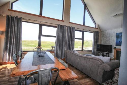 A szálláshely kívülről, Corncrake Cottage in Leverburgh