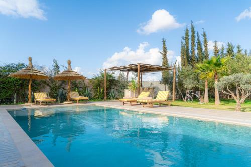 Maison soli Marrakech in Ait Ourir