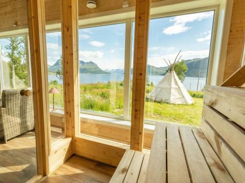Szauna, Arctic Panorama Lodge in Uloybukta