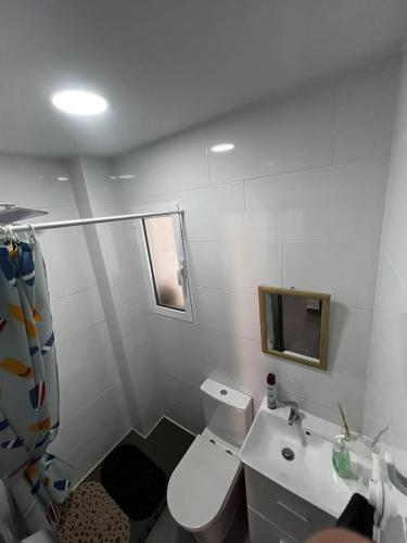 Fürdőszoba, BUNGALOW El CARMOLÍ MAR MENOR (BUNGALOW El CARMOLI MAR MENOR) in Los Urrutias