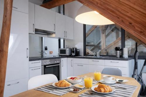 Das Zollhaus Penthouse Da Vinci nahe Schweiz in Klettgau in Sipplingen