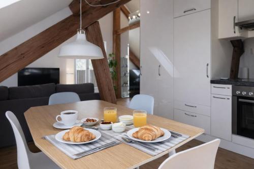 Das Zollhaus Penthouse Da Vinci nahe Schweiz in Klettgau in Sipplingen